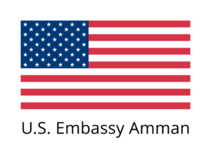 USA Amman Flag Logo